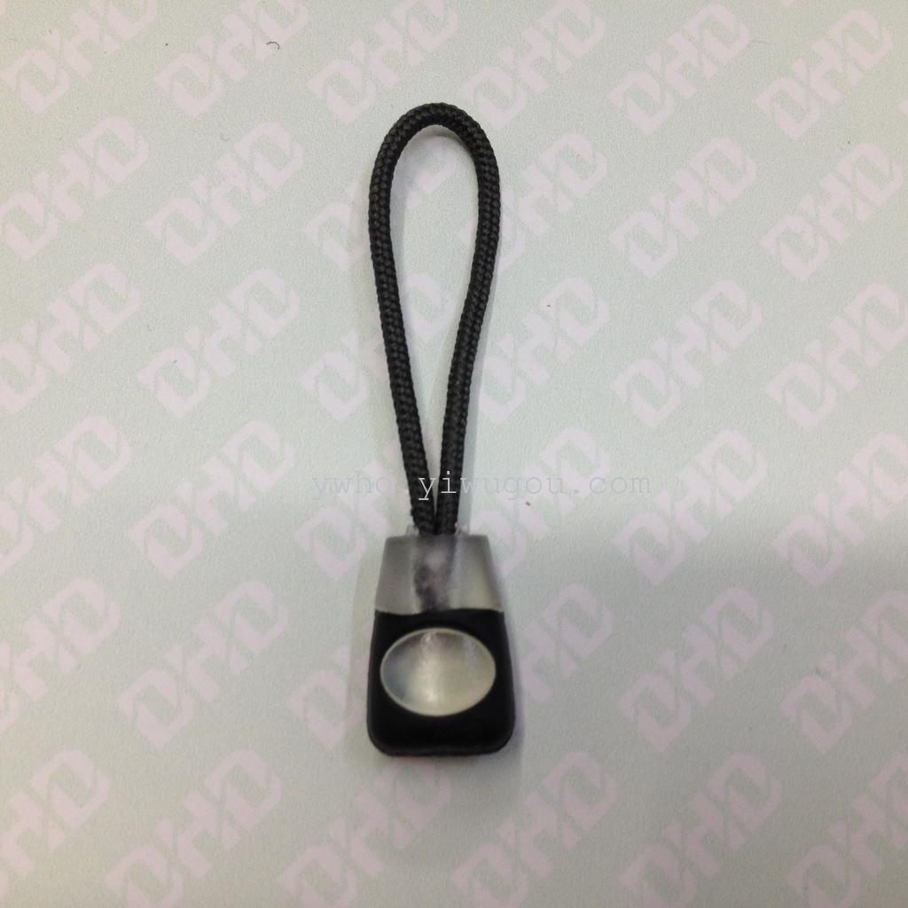 Bi-color-color plastic luggage zipper pull Rope