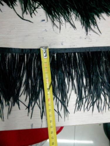 ostrich wool cloth strip cloth edge specification 11-13cm， 13-15cm