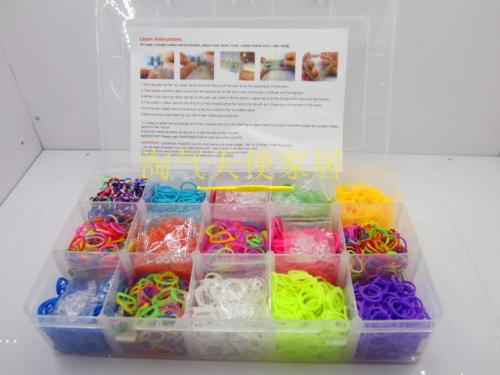 Rainbow Loom Rubber Band Bracelet Set
