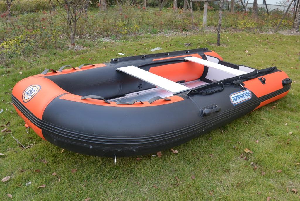 5米 铝合金 冲锋舟 冲锋艇 救灾艇 橡皮艇 0.9mm pvc充气船