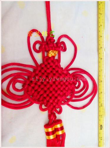 Chinese Knot Festive Pendant Line 3 Bow
