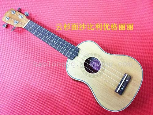 musical instrument 24-inch spruce sapele small guitar ugree euklili ukulele uklili