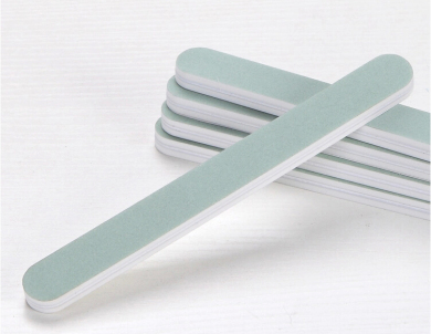 抛光条绿色白色双面抛光指甲表面美甲用品美甲工具修手必备品