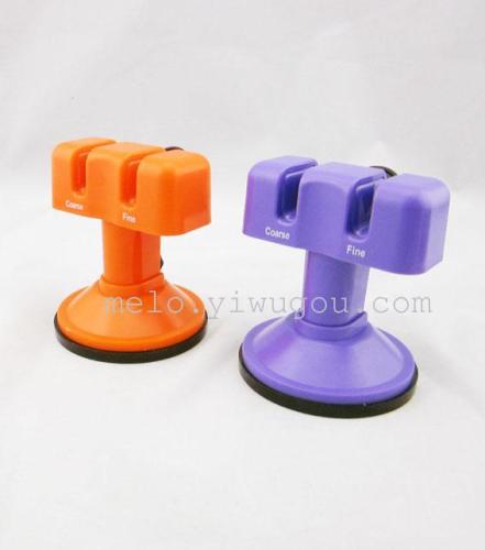 household multi-function suction cup double-head sharpener
