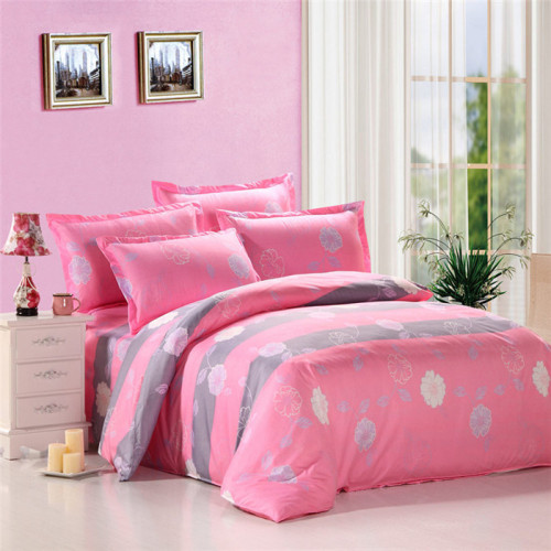 yiwu snow pigeon home textile tencel aloe cotton 4-piece super soft velvet thermal kit does not fade