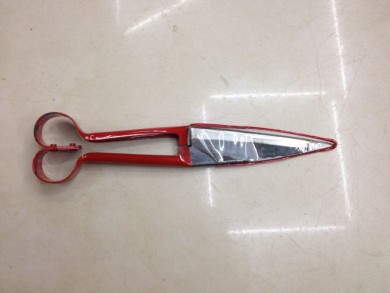 红色羊毛剪  手动羊毛剪  剪羊毛剪子 羊毛修理剪