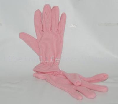 FGV-14  Europe and America supermarket chains direct supply single layer fleece elastic solid color women's long gloves