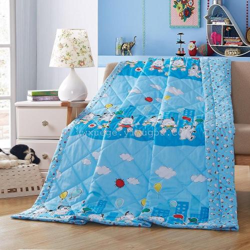 100% cotton summer quilt air conditioning quilt new promotion single double thin quilt bedding