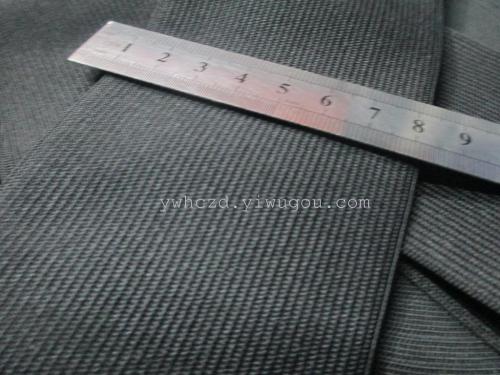 Huacheng Spot Goods 7.3cm Black Thin Crochet Elastic Band 426# Crochet Elastic Band Low Price Sales Foreign Trade Tail Order