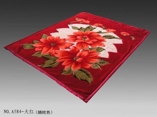 bedding thickened blanket winter wedding red cover blanket single double layer double blanket special offer bedding