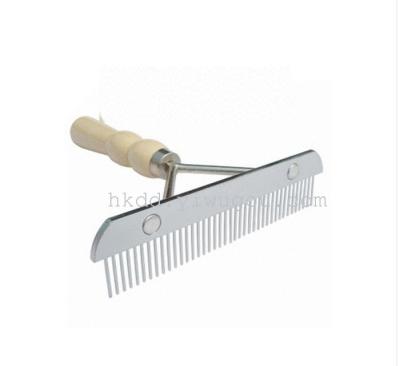 Large pet comb dogs with large dogs and dog hair comb comb comb comb brush hair removal pet supplies steel needle Combs