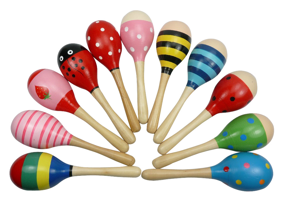 wooden toy medium sand hammer