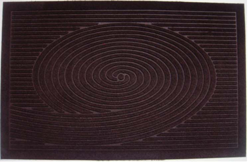 rubber brushed seamless embossed rectangular 40*60 floor mat carpet doormat and foot mat non-slip mat hydrophilic pad rubber mat