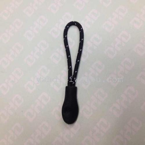 pvc environmentally friendly injection molding clothing luggage accessories rope zipper head pull tail pull piece