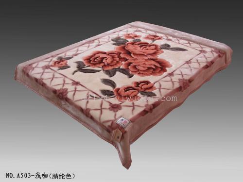 four seasons lunch break air conditioning blanket coral fleece blanket bed sheet blanket blanket thickening bedding