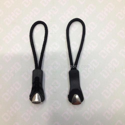 dhd injection molding environmental protection clothing luggage accessories zipper tail zipper pull head