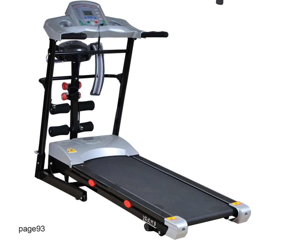 treadmill with dumbbell head massage is cheap and fine