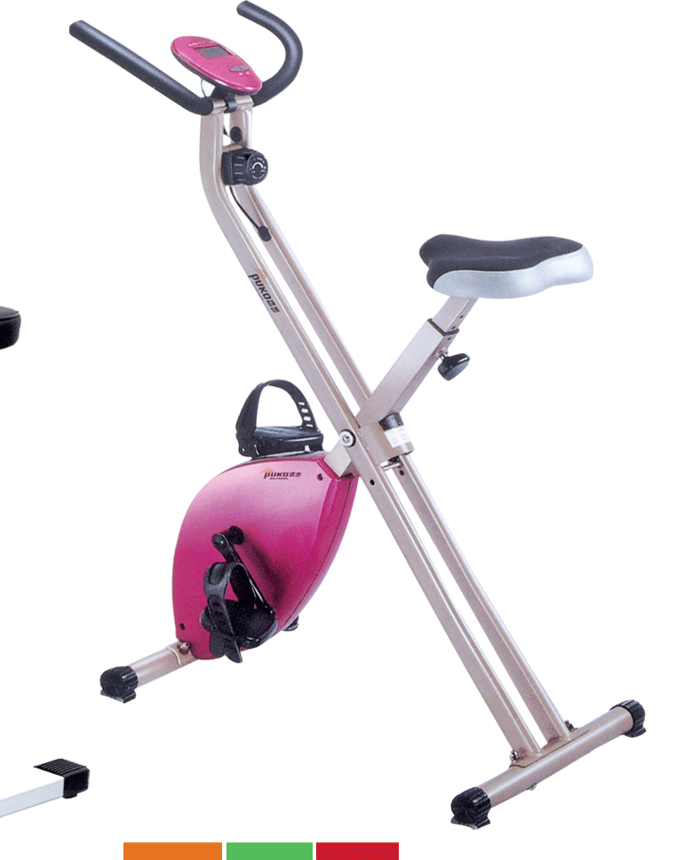 small exercise bike with seat