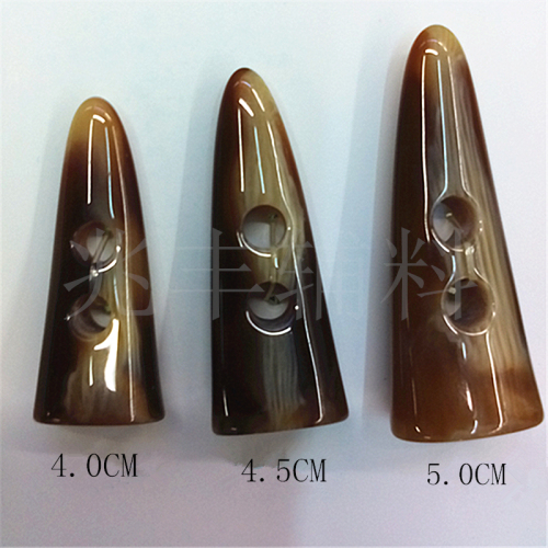 plastic electroplated horn buckle resin acrylic olive button top coat overcoat sweater buttons accessories