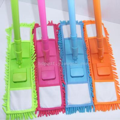 Yiwu factory wholesale new chenille MOP absorbent and fast dry MOP of soft cheapest daily necessities