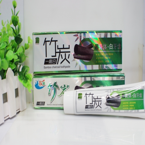 bamboo charcoal black toothpaste factory direct sales bamboo charcoal black paste toothpaste wholesale