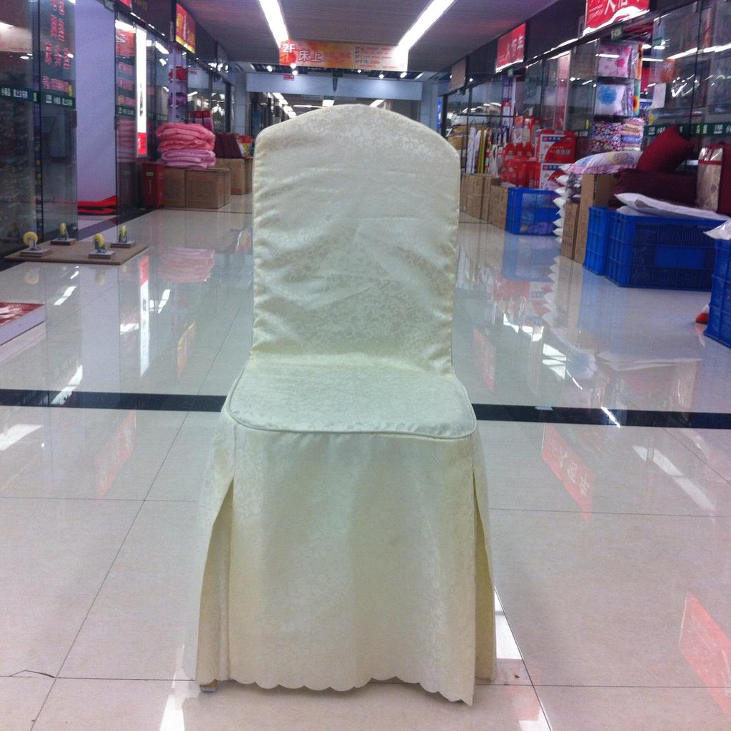 Supply Hotel Jacquard Chair Cover Factory Direct Wedding Chair Covers Chair Cover