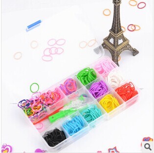 rainbow loom bands rubber band color box set