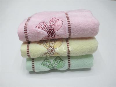Bows embroidered towel cotton towel absorbent legou towel fashion gift towel