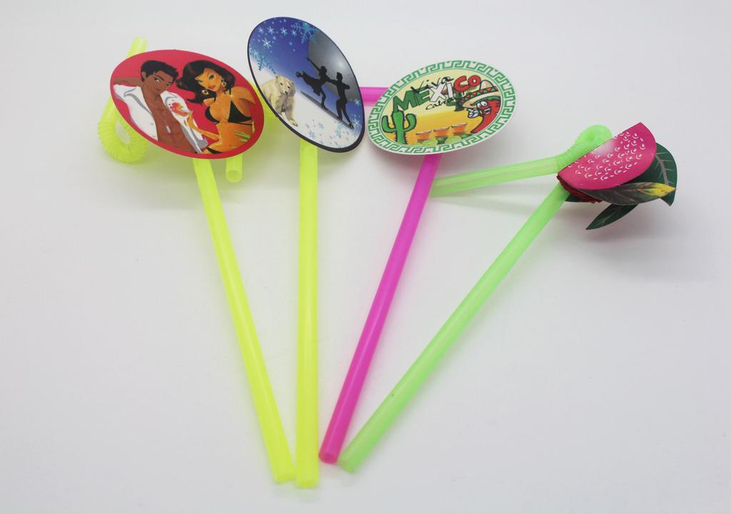 饮料吸管 可弯曲吸管 彩色单弯艺术吸管 高品质加厚加硬吸管