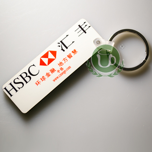 thermal transfer mdf keychain single-sided printing wooden keychain consumables wholesale