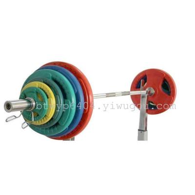 Barbell  Olympic set Barbell  Color PlasticCoated  barbell