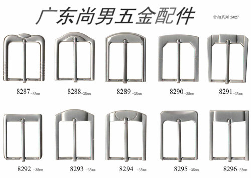 Factory Direct Metal Clinch Belt Buckle Decorative Buckle Hardware decorative Alloy Pin Buckle Zone 3 Spot Belt Buckle 