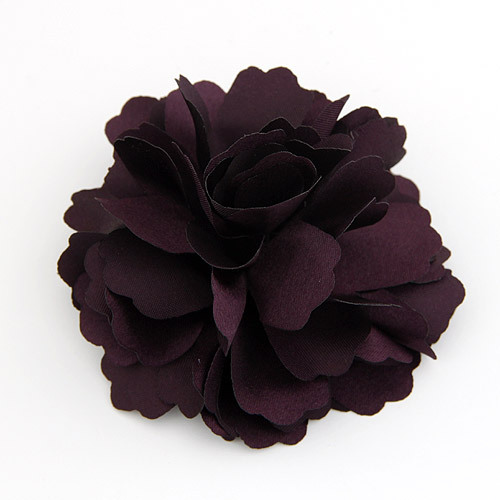 A Japanese and Korean Lady Style Flower Barrettes Brooch Hair Accessories Cloth Corsage Barrettes