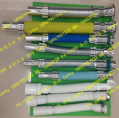 Plastic telescopic tube high quality electroplated pipe drain pipe stretching tubes