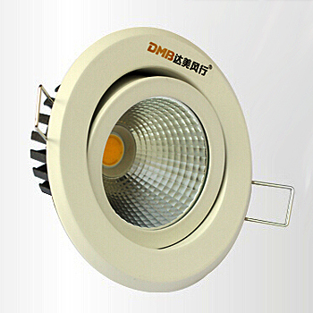 天花灯筒灯达美3w cob 天花灯高档天花筒灯