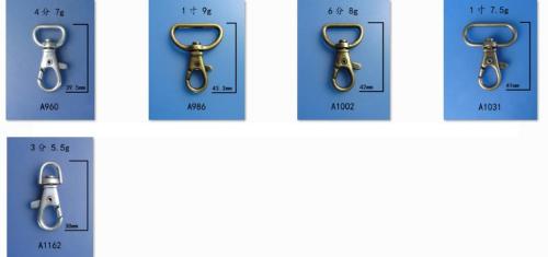 alloy hook hardware accessories clothing accessories dog buckle rope buckle zone 3 spot new zinc alloy hook button