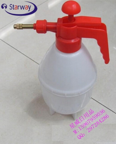 air pressure watering can 0.8l plastic bottle garden watering can watering pot nozzle