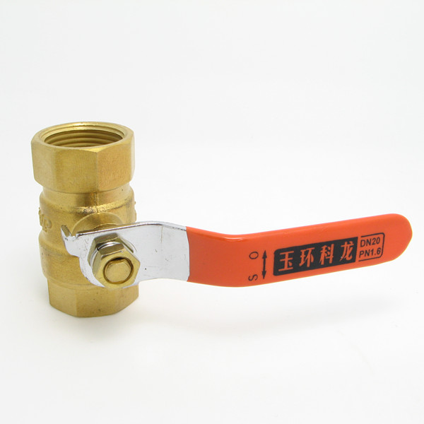 【兰花出品】内丝长柄加厚 黄铜球阀 6分