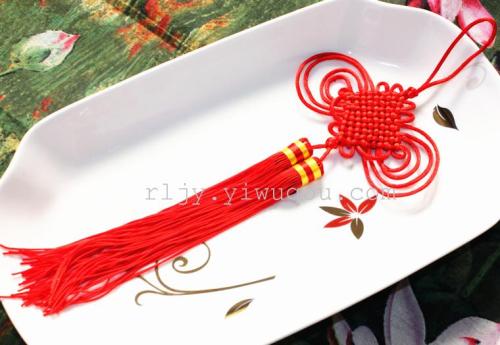 high-end handmade fine woven bow chinese knot small pendant ornaments wholesale tassel special handicraft gifts