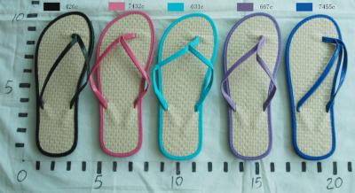 European environmentally friendly bamboo women's child herringbone slippers Sandals PVC shoes EVA shoes