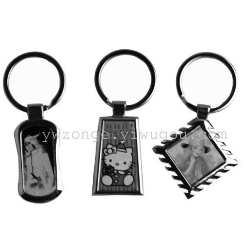 Thermal Transfer Blank Consumables DIY Keychain Gift Metal Keychains