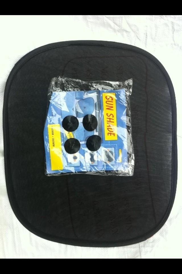 Shade supplies automotive Sun shades car sun visor side gear mesh gear printed LOGO