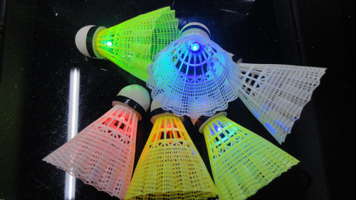 luminous badminton plastic led light training luminous nylon resistant to high-grade badminton