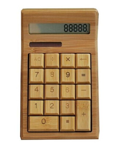 bamboo calculator solar calculator