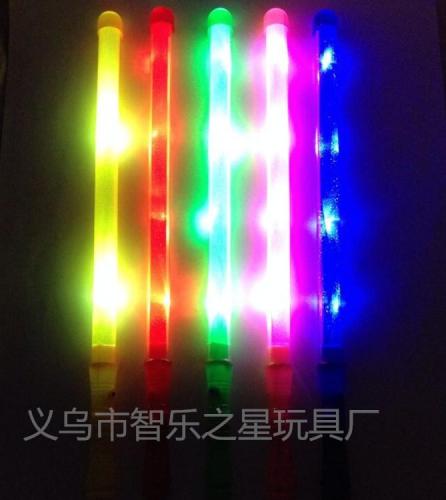 Factory Direct Sales Party Supplies LED Lights Glow Stick Colorful Glow Stick Sponge Stick Hot Sale