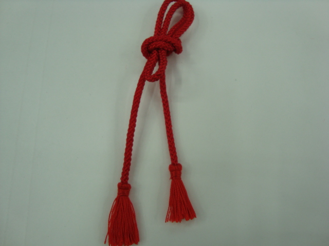 Red two-terminal cotton fiber material