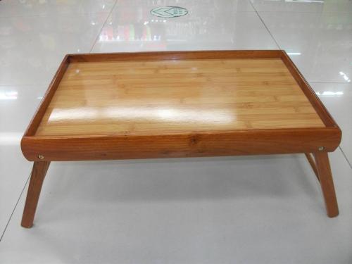 Bamboo Tray Foldable Small Dining Table