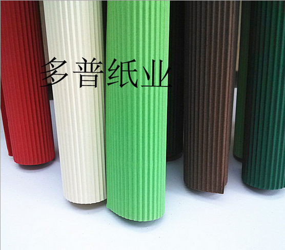 Multicolor Corrugated Paper DIY Material Cartoon Bouquet Pac...