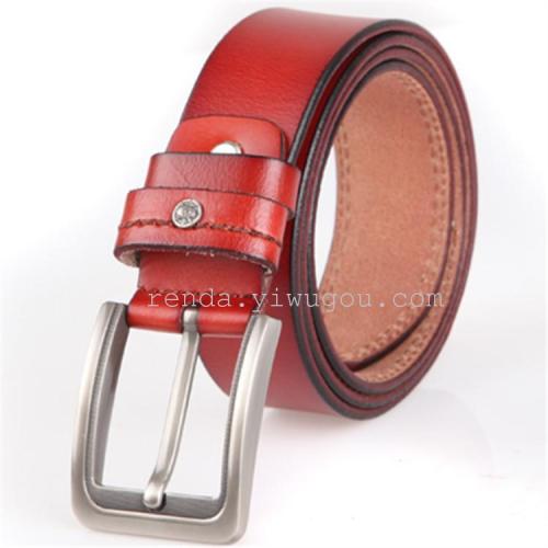 Genuine Leather Belt Men‘s Leather Belt Genuine Leather Woven Belt Canvas Belt Outdoor Waist Belt Belt
