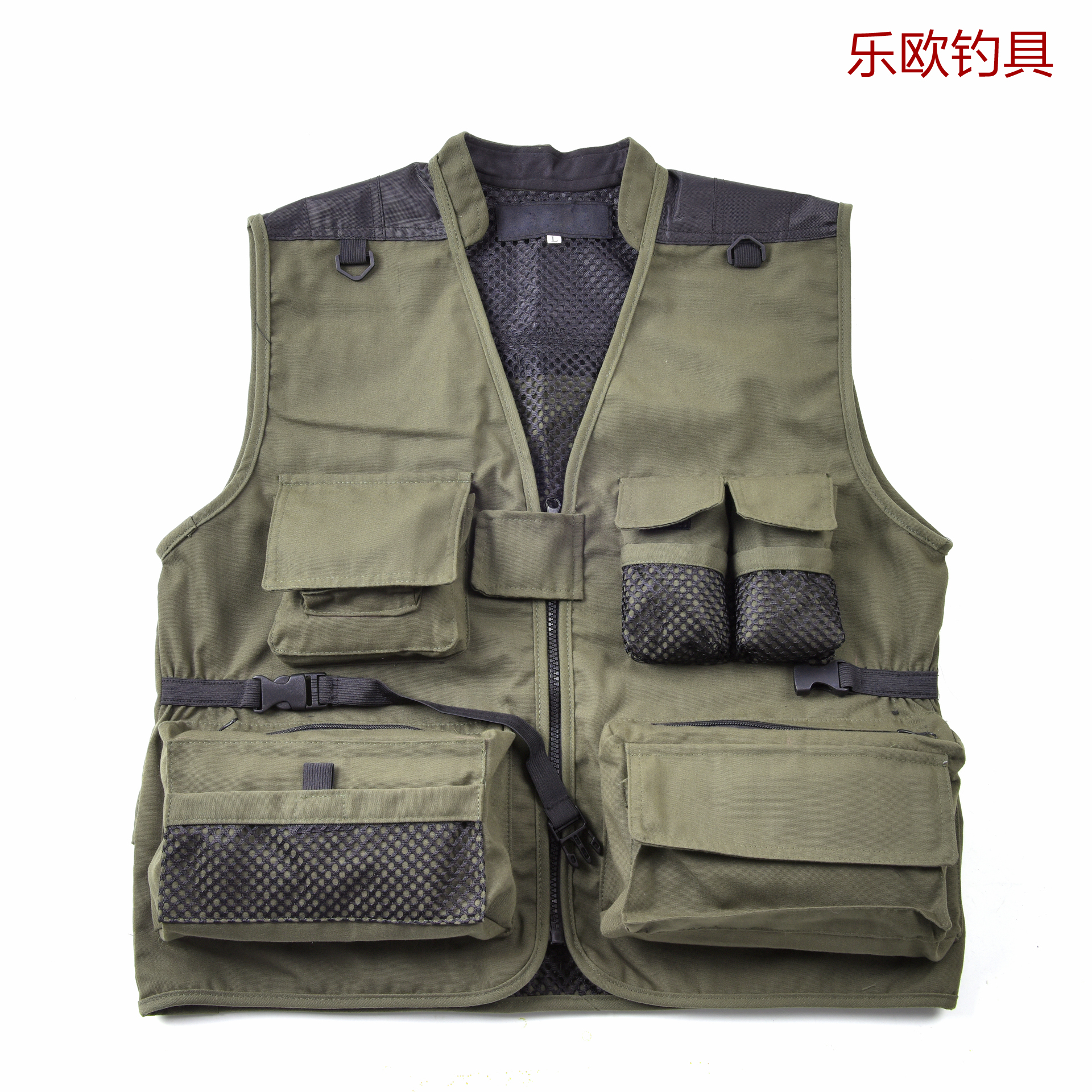 27042【钓鱼摄影马甲】户外多口袋钓鱼服装 服饰 野钓渔具